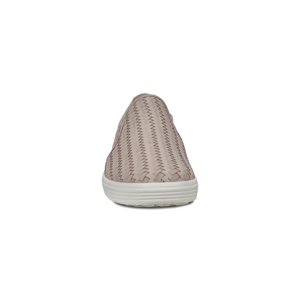 Slip On Mujer - ECCO Soft 7 - Grises - MAU847301